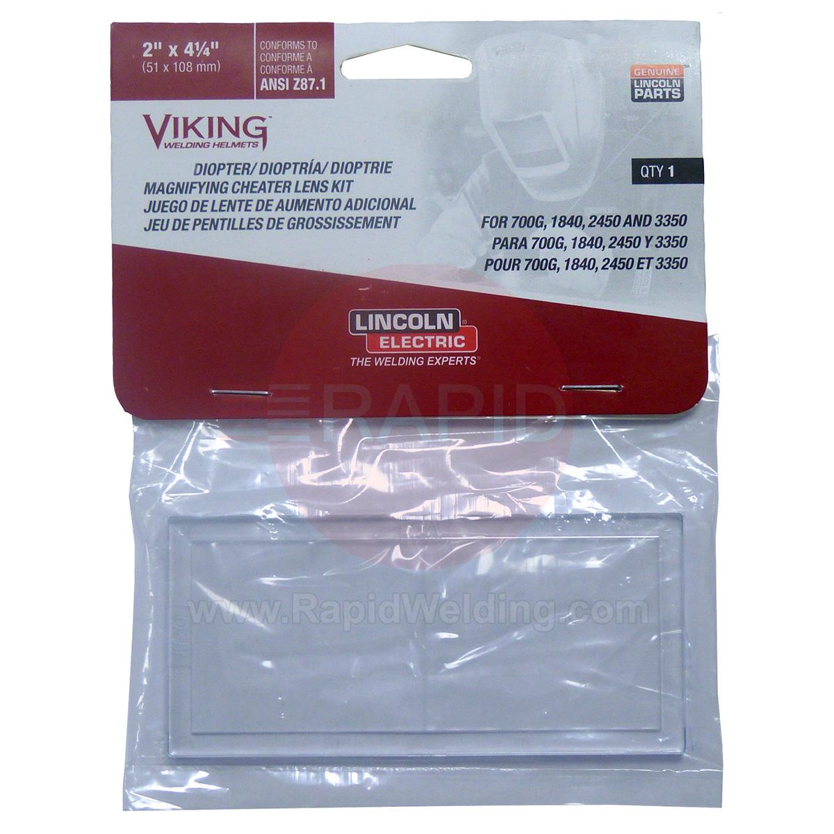 3M-E1M503  Magnifying Lens 2.0 Diopter, 4 1/4